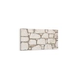 Olla 17361YD Taş/Tuğla Görseli Yatay Dar Kanvas Tablo, Ölçü 80X40