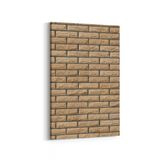 Olla 17362D Taş / Tuğla Görseli Dikey Kanvas Tablo, Ölçü 80X120
