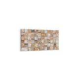 Olla 17370YD Taş/Tuğla Görseli Yatay Dar Kanvas Tablo, Ölçü 80X40