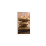 Olla 17382DD Taş/Tuğla Görseli Dikey Dar Kanvas Tablo, Ölçü 60X120