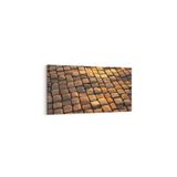 Olla 17396YD Taş/Tuğla Görseli Yatay Dar Kanvas Tablo, Ölçü 100X50