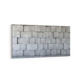 Olla 17399YD Taş/Tuğla Görseli Yatay Dar Kanvas Tablo, Ölçü 100X50