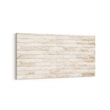 Olla 17412YD Taş / Tuğla Görseli Yatay Dar Kanvas Tablo, Ölçü 120X60