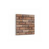 Olla 17418K Taş/Tuğla Görseli Kare Kanvas Tablo, Ölçü 50X50