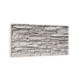 Olla 17424YD Taş/Tuğla Görseli Yatay Dar Kanvas Tablo, Ölçü 120X60