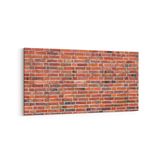 Olla 17430YD Taş/Tuğla Görseli Yatay Dar Kanvas Tablo, Ölçü 80X40