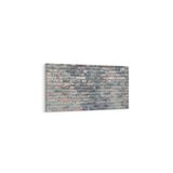 Olla 17436YD Taş/Tuğla Görseli Yatay Dar Kanvas Tablo, Ölçü 160X80
