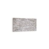 Olla 17439YD Taş/Tuğla Görseli Yatay Dar Kanvas Tablo, Ölçü 120X60