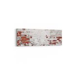 Olla 17449YI Taş/Tuğla Görseli Yatay İnce Kanvas Tablo, Ölçü 150X50