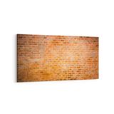 Olla 17454YD Taş/Tuğla Görseli Yatay Dar Kanvas Tablo, Ölçü 120X60