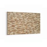 Olla 17458Y Taş/Tuğla Görseli Yatay Kanvas Tablo, Ölçü 30X20