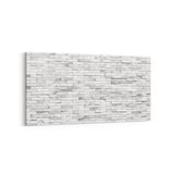 Olla 17463YD Taş/Tuğla Görseli Yatay Dar Kanvas Tablo, Ölçü 160X80