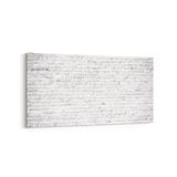 Olla 17467YD Taş/Tuğla Görseli Yatay Dar Kanvas Tablo, Ölçü 80X40