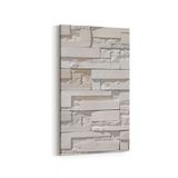 Olla 17473DD Taş/Tuğla Görseli Dikey Dar Kanvas Tablo, Ölçü 30X60