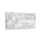 Olla 17476YD Taş / Tuğla Görseli Yatay Dar Kanvas Tablo, Ölçü 60X30