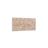 Olla 17483YD Taş/Tuğla Görseli Yatay Dar Kanvas Tablo, Ölçü 60X30