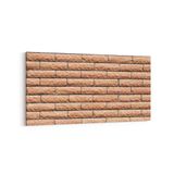 Olla 17485YD Taş/Tuğla Görseli Yatay Dar Kanvas Tablo, Ölçü 160X80