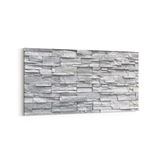 Olla 17502YD Taş/Tuğla Görseli Yatay Dar Kanvas Tablo, Ölçü 60X30