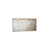 Olla 17504YD Taş / Tuğla Görseli Yatay Dar Kanvas Tablo, Ölçü 160X80