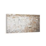 Olla 17504YD Taş / Tuğla Görseli Yatay Dar Kanvas Tablo, Ölçü 60X30