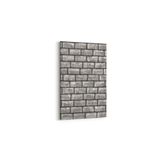 Olla 17517D Taş/Tuğla Görseli Dikey Kanvas Tablo, Ölçü 100X150