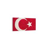 Olla 17546YD Türk Bayrağı Görseli Yatay Dar Kanvas Tablo, Ölçü 100X50