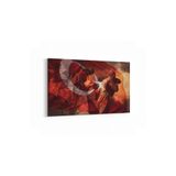 Olla 17554Y Türk Bayrağı Görseli Yatay Kanvas Tablo, Ölçü 120X80