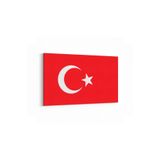 Olla 17565Y Türk Bayrağı Görseli Yatay Kanvas Tablo, Ölçü 150X100