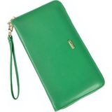Ollbag 1018 Cilt Büyük Boy Cüzdan / Clutch Çanta Benetton Yeşil - Çok Renkli - Standart