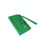 Ollbag 2024 Suni Deri Kadın Cüzdan / El Çantası Toz Pembe