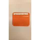 OLLBAG Klone Turuncu Renk Kartlık, Kadın, Croco Desen