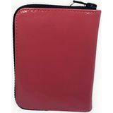 Ollbag OL-1090 Mini Kartlık Bölmeli Kadın Cüzdan - Koyu Pembe