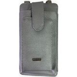 Ollbag OL-2037 Kadın Zincir Askılı Mini Çanta Cüzdan - Açık Gri