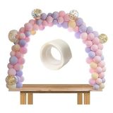 Ollevra Çift Taraflı Yapışkan Balon Yapıştırıcısı Sticker Damla Model - Şeffaf - Standart - Balon Bantı