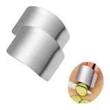 Ollevra Metal Parmak Koruyucu 2li Hızlı ve Güvenli Kesme Paslanmaz Çelik Koruyucu Aparat - Standart