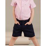 Ollie&Olla Lacivert Erkek Çocuk Gabardin Şort - 1 Yaş