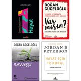 Ölmeden Önce Mümkünse Yaşamanız Gereken 1 Hayat (Cem Mumcu) + Var mısın? (Doğan Cüceloğlu) + Savaşçı + Hayat İçin 12 Kural (Jordan B. Peterson) / 4lü Kişisel Gelişim Kitapları Seti