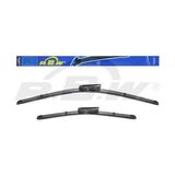 Ölmez Oto Yedek Parça Silecek Süpürgesi Muz Tipi Cıtroen: C3 2 Hb 2009-2016 Renault: Laguna 3 / Laguna Grandtour 3 2007-2016 Laguna Coupe 2008-2016 26 Inch +16 Inch 650 mm +400 mm 9×4 mm Süngügirişli - Beyaz