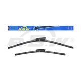 Ölmez Oto Yedek Parça Silecek Süpürgesi Muz Tipi Cıtroen: Nemo 2008→ Fıat: Fıorıno 2007→ Peugeot: Bıpper 2008→ Bıpper Tepee 2008→ 26 Inch +19 Inch 650 mm +480 mm 9×4 mm Süngügirişli - Beyaz