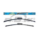 Ölmez Oto Yedek Parça Silecek Süpürgesi Muz Tipi Dacıa: Logan 2 / Logan Mcv 2 2015→ Sandero 2 / Stepway 2015→ Renault: Symbol 3 2015→ 22 Inch +19 Inch 550 mm +480 mm 9×4 mm Süngügirişli - Beyaz