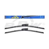 Ölmez Oto Yedek Parça Silecek Süpürgesi Muz Tipi Mercedes-Benz: Cıtan 415 2012→ Renault: Kangoo 2 2008→ Kangoo Express 2 2008→ 23 Inch +21 Inch 580 mm +530 mm 9×4 mm Süngügirişli - Beyaz