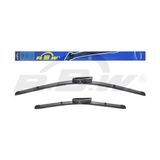 Ölmez Oto Yedek Parça Silecek Süpürgesi Muz Tipi Renault: Captur J5 2013-2016 Clıo 4 2012→ Clıo Grandtour 4 2013→ 26 Inch +14 Inch 650 mm +350 mm 9×4 mm Süngügirişli - Beyaz