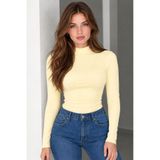 Olse Kadın Yarım Balıkçı Yaka %100 Pamuk Body & Içlik