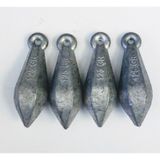 Olta Kurşunu 125 Gram Piramit 4 Adet