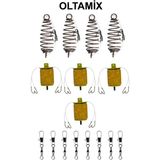 Oltamix Sazan Olta Takımı 4 Küspe 4 Yay Hazır - 0,25 mm / 190 m