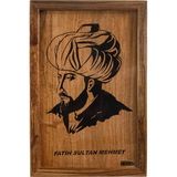 Oltu Taşı Işlemeli Fatih Sultan Mehmet Tablo