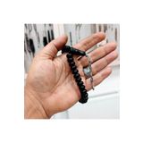 OltutaşıMarket Bilek Boy Tekerlek Kesim Gürcistan Oltu Taşı Tesbih 12 x 7 mm