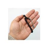 OltutaşıMarket Küre Kesim Bilek Boy Gürcistan Oltu Taşı Tesbih 7 mm