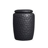 Ölü yakma Urns cenaze vazosu hatıra kutusu insan ölü yakma külleri için Urn hatıra Urn küçük mini hatıra külleri el yapımı güzel kremasyon seramik kavanoz (B B)