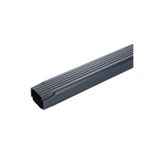 Oluk Market Galvaniz Kare Yağmur İniş Borusu - Antrasit - 3 Metre